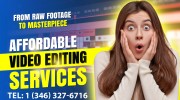Video Editing Services NYC