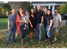 Jenny Gill and crew after shooting her first music video